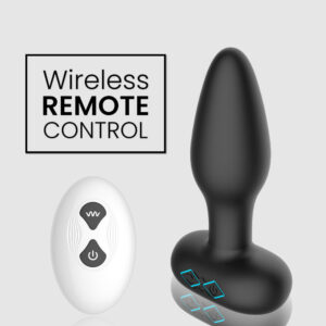 Obsidian – Vibrating Silicone Anal Plug - FRISKY BUSINESS SG
