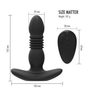 Omnipotence – Thrusting Butt Plug - FRISKY BUSINESS SG