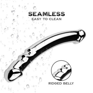 Oscar and Dildo - Stainless Steel Stroker - FRISKY BUSINESS SG