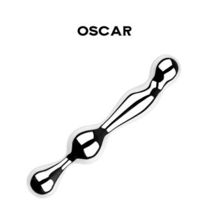 Oscar and Dildo - Stainless Steel Stroker - FRISKY BUSINESS SG