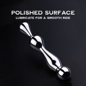 Oscar and Dildo - Stainless Steel Stroker - FRISKY BUSINESS SG