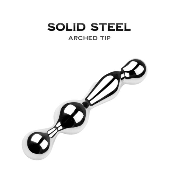 Oscar and Dildo - Stainless Steel Stroker - FRISKY BUSINESS SG