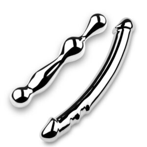 Oscar and Dildo - Stainless Steel Stroker - FRISKY BUSINESS SG