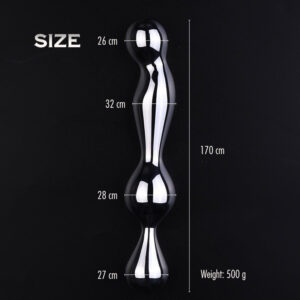 Oscar and Dildo - Stainless Steel Stroker - FRISKY BUSINESS SG