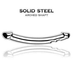 Oscar and Dildo - Stainless Steel Stroker - FRISKY BUSINESS SG