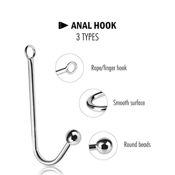Parson – Stainless Steel Anal Plug Hook - FRISKY BUSINESS SG