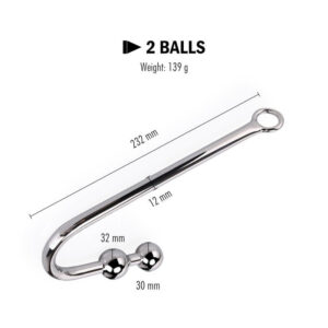 Parson – Stainless Steel Anal Plug Hook - FRISKY BUSINESS SG