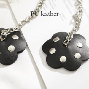 Peek-a-Boo – Nipple Pasties Sticker with Chain - FRISKY BUSINESS SG