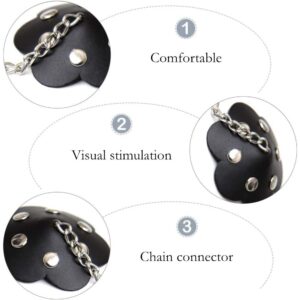 Peek-a-Boo – Nipple Pasties Sticker with Chain - FRISKY BUSINESS SG