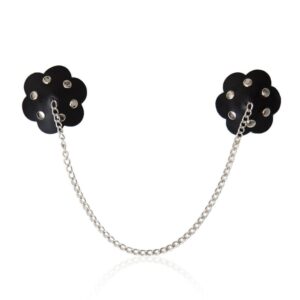 Peek-a-Boo – Nipple Pasties Sticker with Chain - FRISKY BUSINESS SG