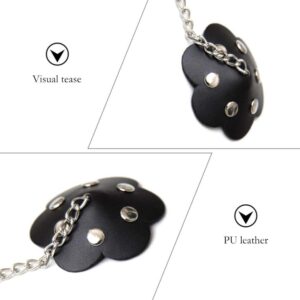 Peek-a-Boo – Nipple Pasties Sticker with Chain - FRISKY BUSINESS SG