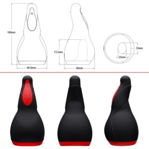 Pheb - Triple Action Rechargeable Masturbator - FRISKY BUSINESS SG