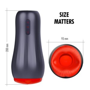 Pheb - Triple Action Rechargeable Masturbator - FRISKY BUSINESS SG