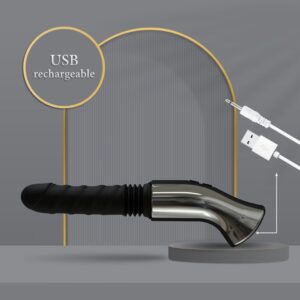 Pistol Thrust and Go - Rechargeable Vibrator - FRISKY BUSINESS SG