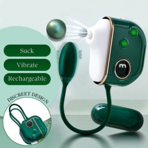 Pleasure Whirl - 2 in 1 Clitoris Sucking Vibrator - FRISKY BUSINESS SG
