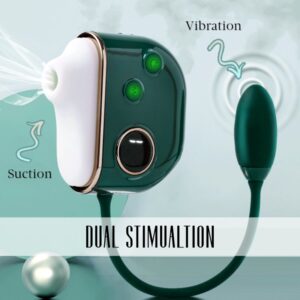 Pleasure Whirl - 2 in 1 Clitoris Sucking Vibrator - FRISKY BUSINESS SG