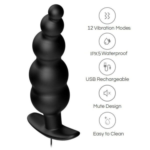 Pretty Love - Beads Vibrator - FRISKY BUSINESS SG