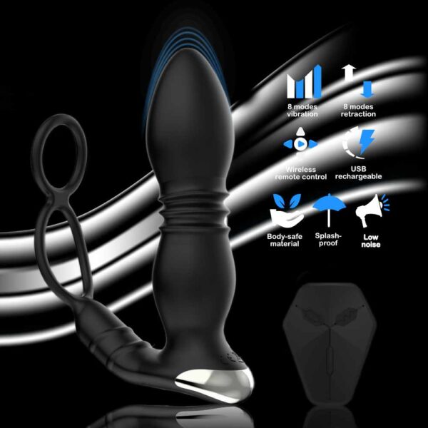 ProFlex Plus - Retractable Prostate Massager - FRISKY BUSINESS SG