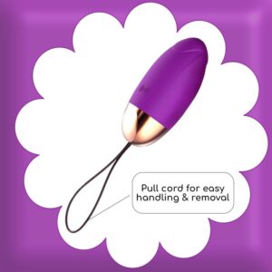 Purple - Egg Vibrator - FRISKY BUSINESS SG