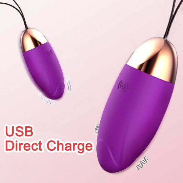 Purple - Egg Vibrator - FRISKY BUSINESS SG