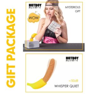 Realistic Banana Vibrator - FRISKY BUSINESS SG