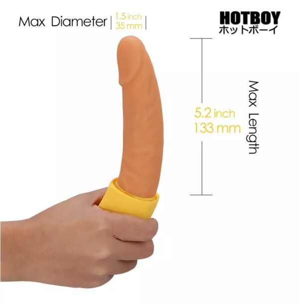 Realistic Banana Vibrator - FRISKY BUSINESS SG
