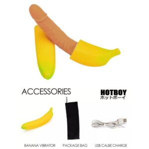 Realistic Banana Vibrator - FRISKY BUSINESS SG