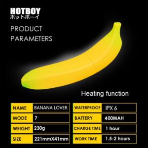 Realistic Banana Vibrator - FRISKY BUSINESS SG