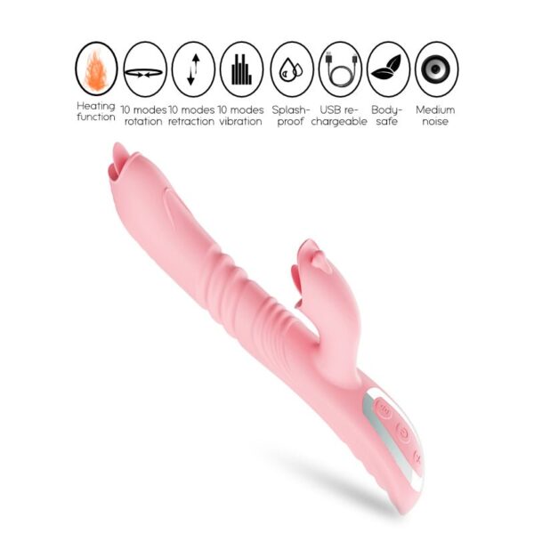 Revolution - Retractable Dual Vibrator - FRISKY BUSINESS SG