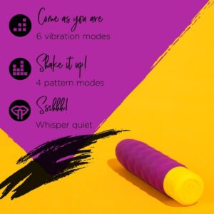 Romp Beat - Ribbed Classic Vibrator - FRISKY BUSINESS SG