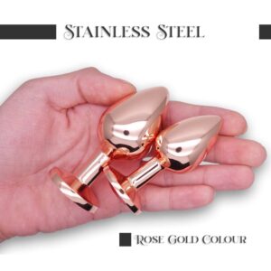 Rose Gold Anal Plug - FRISKY BUSINESS SG