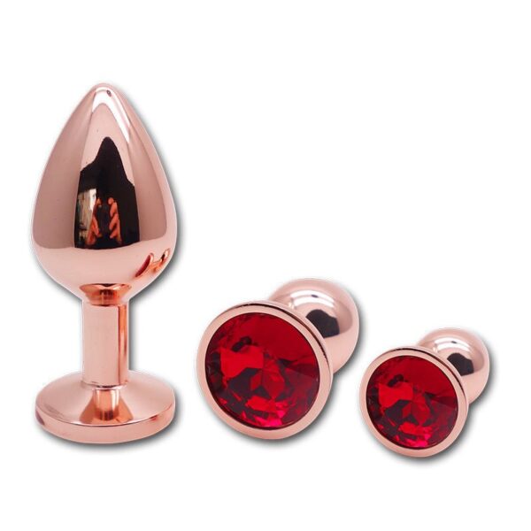 Rose Gold Anal Plug - FRISKY BUSINESS SG