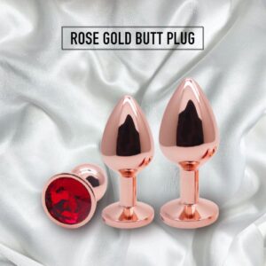 Rose Gold Anal Plug - FRISKY BUSINESS SG