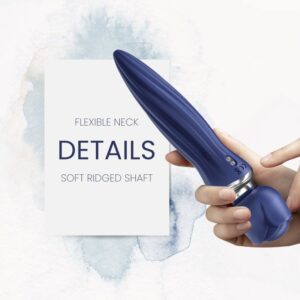 Rose Whisper - Powerful Dual-Ended Vibrator Wand, Female Adult Sex Toy - FRISKY BUSINESS SG