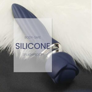 Rose Whisper - Powerful Dual-Ended Vibrator Wand, Female Adult Sex Toy - FRISKY BUSINESS SG