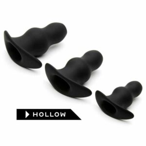 Silicone Hollow Anal Plug, Vaginal Peep/Anal Dilator/Douches/Enema - FRISKY BUSINESS SG