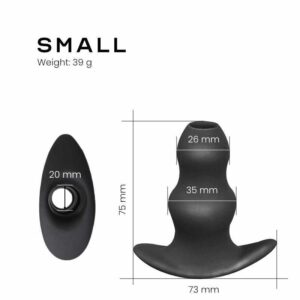 Silicone Hollow Anal Plug, Vaginal Peep/Anal Dilator/Douches/Enema - FRISKY BUSINESS SG