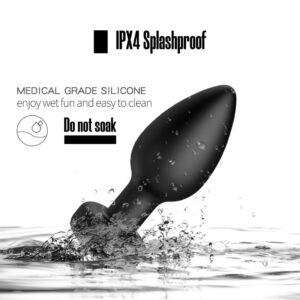 Silicone - Vibrating Anal Plug - FRISKY BUSINESS SG