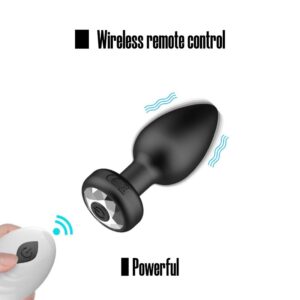 Silicone - Vibrating Anal Plug - FRISKY BUSINESS SG