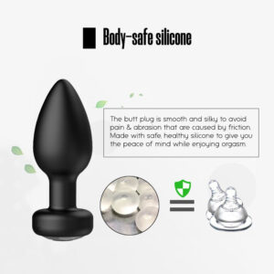 Silicone - Vibrating Anal Plug - FRISKY BUSINESS SG