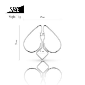 Silver Bite - Stainless Steel Nipple Clips - FRISKY BUSINESS SG