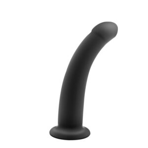 Smooth Black Dildo - FRISKY BUSINESS SG