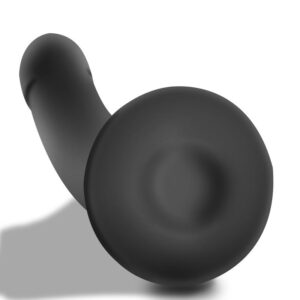 Smooth Black Dildo - FRISKY BUSINESS SG