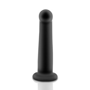 Smooth Black Dildo - FRISKY BUSINESS SG
