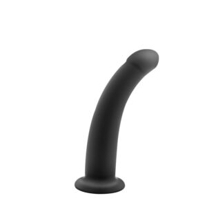 Smooth Black Dildo - FRISKY BUSINESS SG