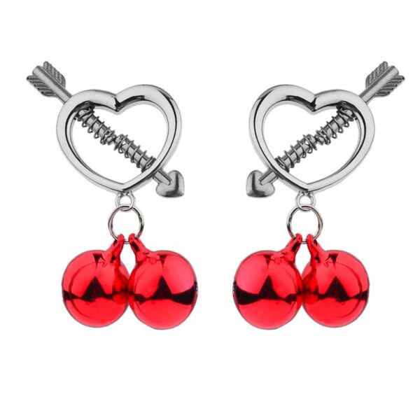 Sping Nipple Clamps, Adult Unisex BDSM Sex Toys - FRISKY BUSINESS SG