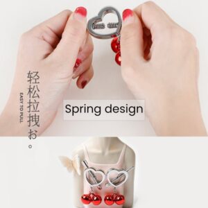 Sping Nipple Clamps, Adult Unisex BDSM Sex Toys - FRISKY BUSINESS SG