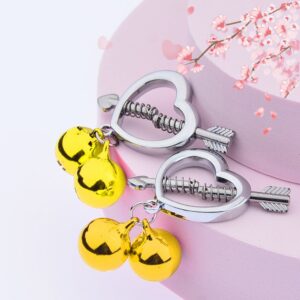 Sping Nipple Clamps, Adult Unisex BDSM Sex Toys - FRISKY BUSINESS SG