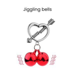 Sping Nipple Clamps, Adult Unisex BDSM Sex Toys - FRISKY BUSINESS SG