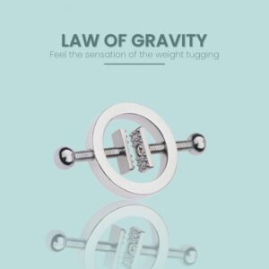 Spring/Screw Nipple Clamps - Stainless Steel - FRISKY BUSINESS SG